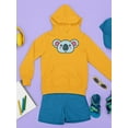 thumbnail image 3 of Smiling Koala Hoodie Juniors -Image by Shutterstock,  Large, 3 of 4