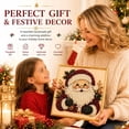 thumbnail image 7 of DIY Christmas Pearl Diamond Painting Art Kit with Frame, Christmas Pearl Beads Art Craft for Adults Beginner for Home Wall Decor, Healing Stress-Relieving, 7 of 7