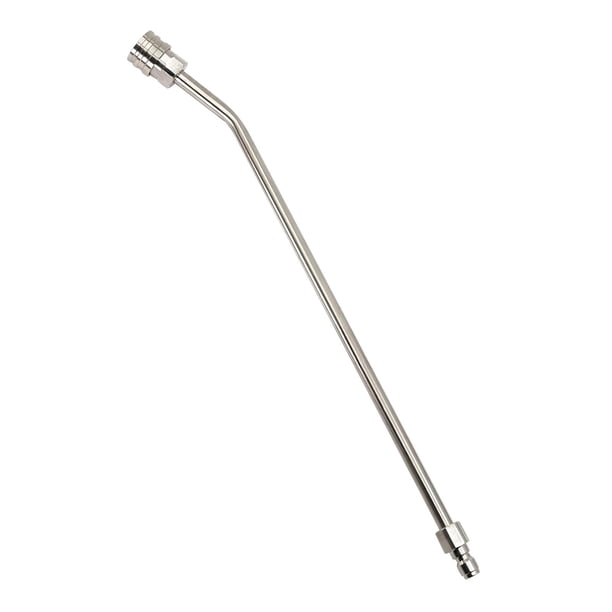 Varilla de extensión angular para canaletas de hidrolavadora, de acero inoxidable, resistente al desgaste 418 mm en forma de Y