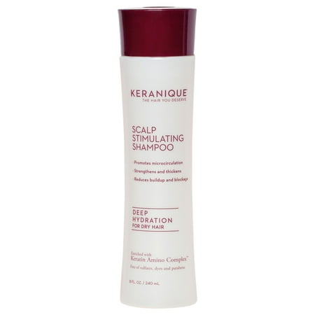 Keranique Scalp Stimulating Shampoo 8 oz (Best Scalp Stimulating Shampoo)