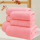 thumbnail image 4 of Pack de 6 toallas de baño | Toallas de baño de algodón suaves, gruesas y absorbentes | 2 toallas de baño 140x70cm + 4 toallas faciales 75x35cm | Secado rápido | Polivalente | Spa, Gimnasio, 4 of 6