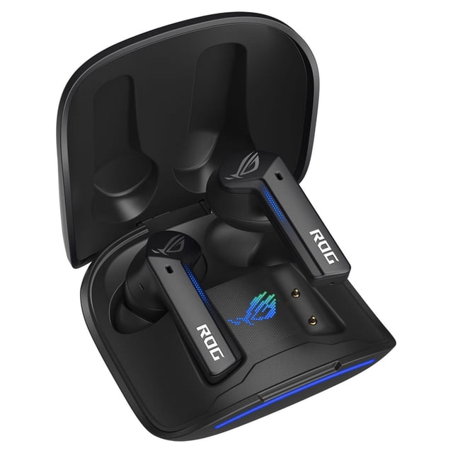 Audifonos Gamer Inalambricos ASUS ROG Cetra True Wireless Microfono Sonido 7.1 IPX4 negro