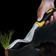 thumbnail image 5 of Pala de aluminio y magnesio para cavar césped, verduras, tierra suelta, dispositivo de enraizamiento, trasplante de plántulas, herramienta manual para desmalezar, mango de goma, pala de aleación, 5 of 5