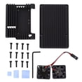 thumbnail image 2 of Aluminum Alloy Case,Aluminum Alloy Heat Dissipation Shellfor Raspberry Pi Enclosurefor Raspberry Pi Extended Durability, 2 of 9