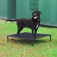 thumbnail image 4 of Veehoo Chew Proof Dog Bed, Cooling Raised Pet Cot, Rustless Aluminum Frame, Black, Large, 4 of 8