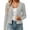 Z01_Light Gray, variant on HNMKIU Womens Cardigan Short Cropped Long Sleeve Knit Sweater High Waist Fit Lightweight Button Up Spring Top White,XL
