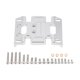 thumbnail image 1 of RC Chassis! RC Baffle Repuestos de automóviles robusteos Placa de fondo simple para reemplazar el accesorio de los motores para 1/10 90021 90027 90028 SCX10 Silver Inevent FN001650-02, 1 of 7