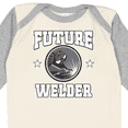 thumbnail image 4 of Inktastic Welding Future Welder Fabricator Boys or Girls Long Sleeve Baby Bodysuit, 4 of 5