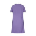 thumbnail image 5 of Penkiiy Women's Scrub Nursing Dress with Dual Pockets - Comfort Fit V-Neck Work Uniform, 5 of 6