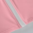 thumbnail image 5 of Stichou Women's Plus Size Sun Shirts Full Zip Long Sleeve Shirt Hiking Workout Athletic Thumb Holes Clothing Pink XL, 5 of 6