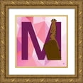 thumbnail image 1 of Perrenoud, Aubree 26x26 Gold Ornate Wood Framed with Double Matting Museum Art Print Titled - M, 1 of 4