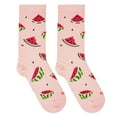 thumbnail image 5 of Cool Socks Melons Fun Print Novelty Crew Socks for Women, 5 of 6