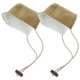 thumbnail image 4 of EeaseMX 2 piezas de protección para el talón del zapato de conducción de automóviles Cubierta del zapato resistente al desgaste Zapata del acelerador del freno Protección del talón del pie (caqui), 4 of 8