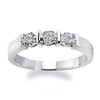 1/8 Carat Three-Stone Diamond Ring