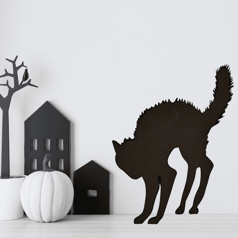 Cat - Laser Cut Out Unfinished Wood Craft Shape CAT18 Cat - Laser Cut Out Unfinished Wood Craft Shape CAT18