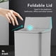thumbnail image 4 of Papelera Automática sin Contacto Papelera con Sensor de Movimiento para Cocina Dormitorio Baño Oficina en Casa Sala de EstarPapelera de Carga USB Escritorio con Tapa ANGGREK Otros, 4 of 8