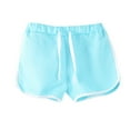 thumbnail image 5 of 3Pcs Girls Boys Shorts Kids Athletic Solid Beach Running Shorts Swimsuit Trunks 2-13 Years, 5 of 12