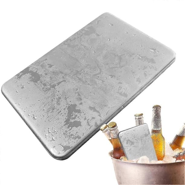 Reusable ice packs, reusable steel cooling packs for food drinks, quickfreezing longlasting for camping coolers, square