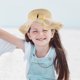 thumbnail image 3 of KAKOWELY Sombreros de paja, sombreros de moda para niños pequeños, sombreros de playa para niñas, gorras de verano con protección solar UV, 3 of 5