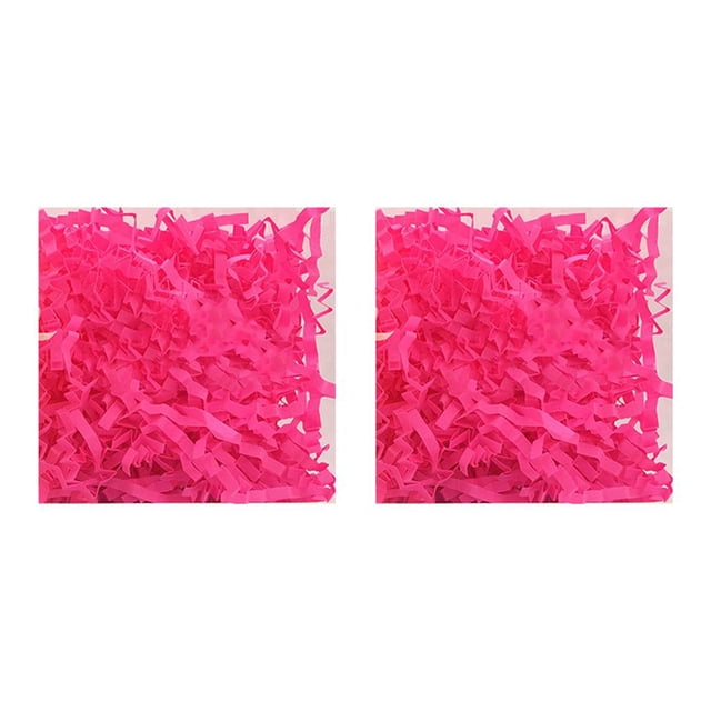 Papel triturado reciclable Advancent de hierba de rafia floxina 2Conjunto