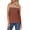 Brown, variant on Staron Summer Tops for Women Casual Tube Top Round Neck Sleeveless Cropped Waist-Length Fashion Solid Color Tank Top, Brown L