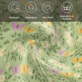 thumbnail image 6 of Spring Easter Cloth Napkins, Watercolor Floral Daisy Butterflies Green Washable and Reusable Dinner Napkins Set of 6, Table Napkin for Kitchen Party Birthday Wedding Hotel Housewarming 20"x20", 6 of 9
