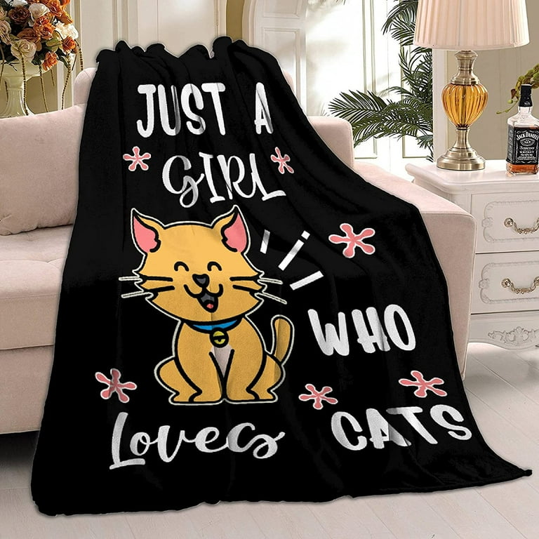 Cat blankets and throws sale