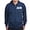 Navy, variant on - Pepsi Logo Sweatshirt - Zip Hoodie, Classic Hooded Sweatshirt with Metal Zipper