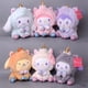 thumbnail image 2 of Sanrio Cartoon Kawali Kuromi Hello Kitty My Melody Cinnamoroll Pillow Plush Toys Soft Stuffed Dolls for Kids Birthday Gifts, 2 of 5