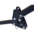 thumbnail image 4 of Swagman Bike Rack 63380 Trailhead; 1-1/4 Inch And 2 Inch Receiver Hitch Mount; Holds 4 Bikes; Up To 100 Pound Weight Capacity; Bike Frame Rests On Arms; Without Lock; Foldable; Black, 4 of 6