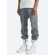 thumbnail image 2 of Pantalones de pierna recta para hombre, con cordón, holgados, informales, largos, con dos bolsillos laterales, para vacaciones, viajes, oficina, gris, XL, 2 of 8