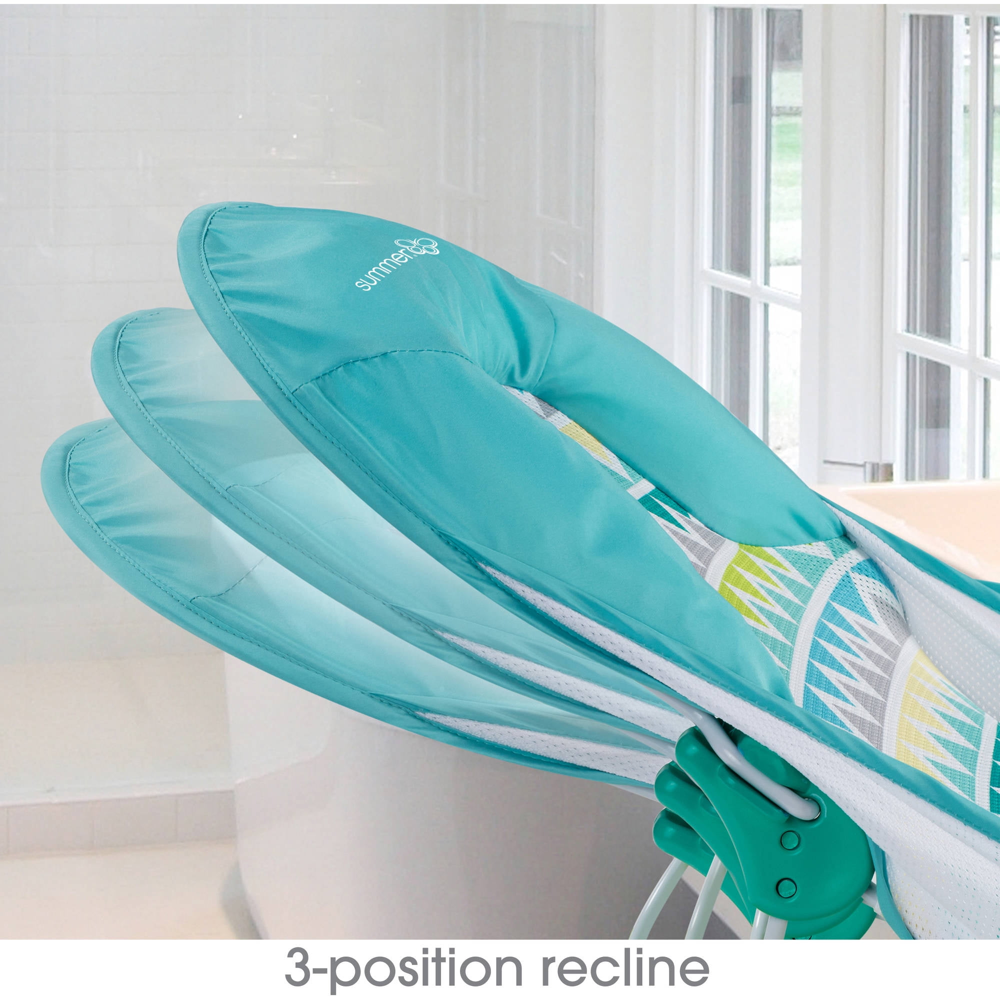 Summer Infant Deluxe Baby Bather, Triangle Stripe - Walmart.com