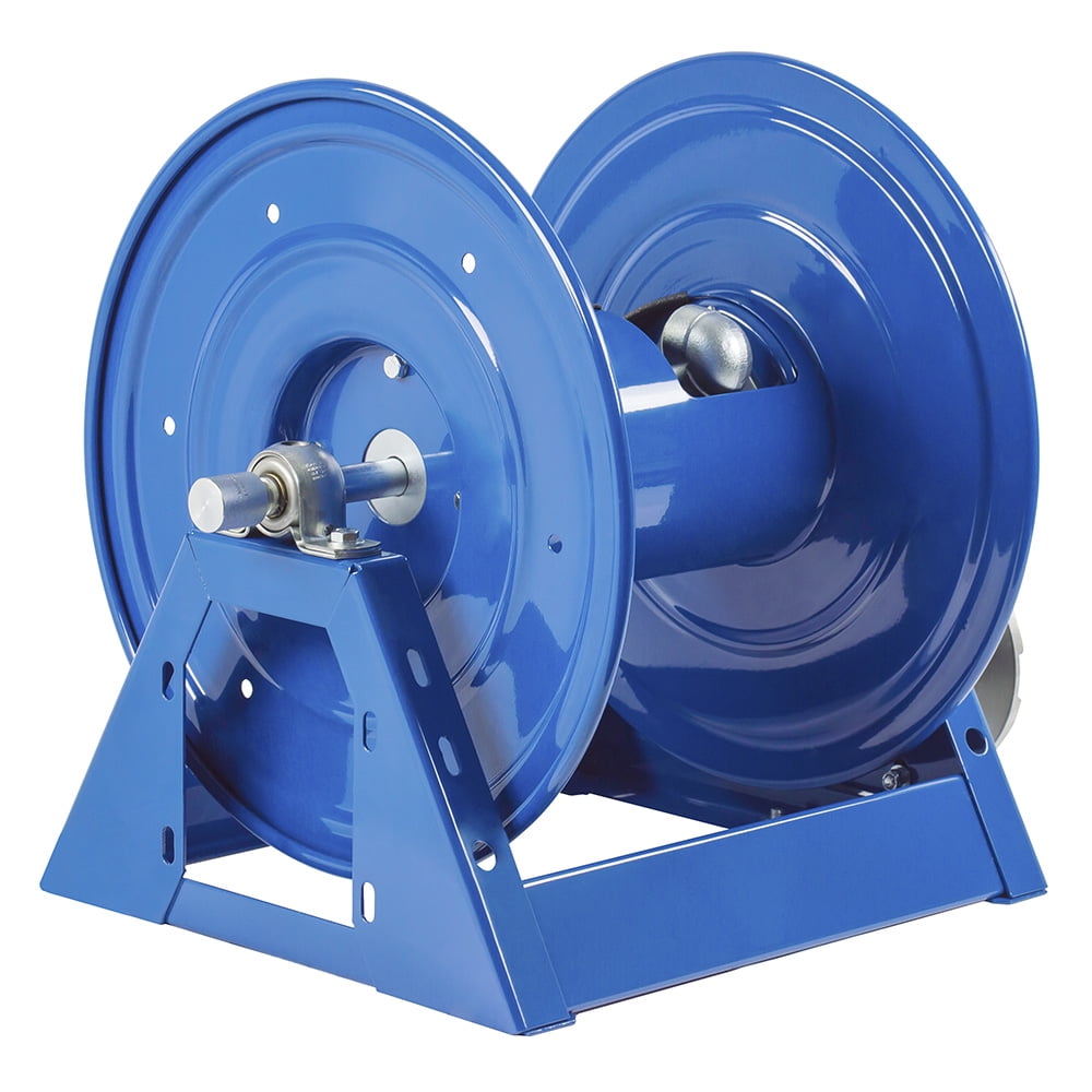 coxreels 1125-4-200 steel hand crank hose reel, 1/2" hose i.d., 200' hose capacity, 3,000 psi, without hose, made in usa