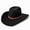 Black, variant on Resistol Hooey Presidio - 4X Wool Cowboy Hat Black