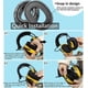 thumbnail image 4 of 3M Peltor Ear Cushions, Black Replacement Gel Pads for Hearing Protection, 4 of 5