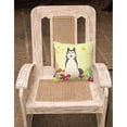 thumbnail image 2 of Carolines Treasures BB6025PW1818 Easter Eggs West Siberian Laika Spitz Fabric Decorative Pillow, 2 of 2