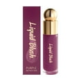 thumbnail image 2 of Liquid Blush, Long-lasting Liquid Blush, Natural Matte Velvet Finish, Buildable Cream Cheek Tint with High-Pigment Color, Weightless Blendable Formula for Natural Dewy Finish (Purple), 2 of 9