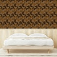 thumbnail image 3 of Ambesonne Tropical Peel & Stick Wallpaper for Home, Butterfly Victorian Print, 13"x72", Pale Caramel and Ginger, 3 of 5