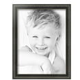 thumbnail image 2 of ArtToFrames 12x16 inch Antique Black Picture Frame, Black 12" x 16" Wood Poster Frame (WOM-5106), 2 of 7