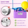 thumbnail image 4 of Inflador eléctrico de globos Air Pump Party Zealot, boquillas dobles, 110 V, 4 of 9