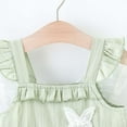 thumbnail image 6 of Odeerbi Girls Dresses Baby Girl Clothes Toddler Dress Butterfly Wings Mesh Splicing Princess Dress Sleeveless Tank Dress + Hat, 6 of 9