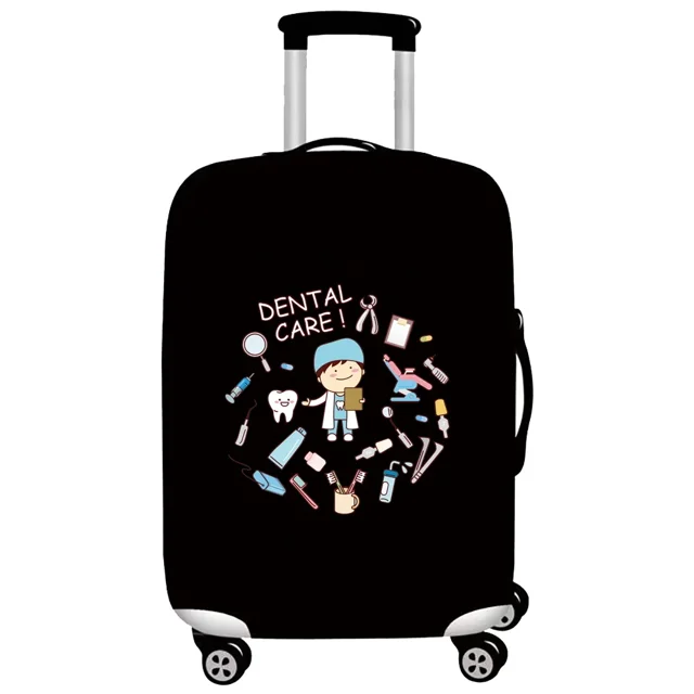 Suitcase Covers Travel Luggage Case Dust Cover Dust Teeth Series 18-28 Sizes Wear Resistant Multiple Style Options 2024 8Teeth005 L