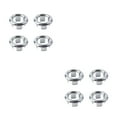 thumbnail image 3 of Langgg 4bags Decorative Cover With Filter Hole - Functionality And Style Of Wash Basins Ceramic Wash Basin Overflow Hole Cover Large Hollow 2Set, 3 of 6