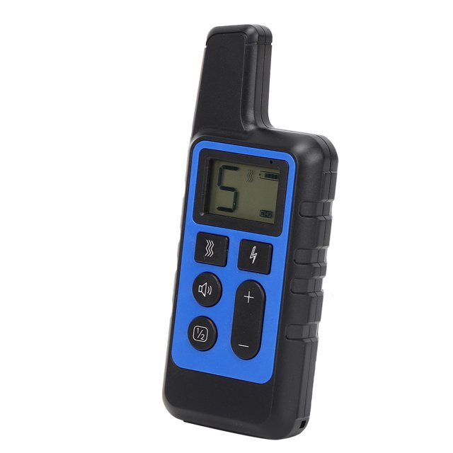 Entrenador De Mascotas Plástico 500M Control Remoto Choque Vibración Advertencia Mascota Impermeable Collar Electrónico Ladrido Entrenador ANGGREK Otros