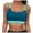Z03-Mint Green, variant on TOWED22 Women Racerback Sports Swim Bra High Neck Bikini Tops Workout Bathing Suit Padded Tops Only(Light Pink,XL)
