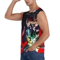 thumbnail image 3 of My Hero Academia You Are Next Men's Tank Top Lightweight Summer Sleeveless Tee Shirt Muscle Tank Tops Workout T-Shirts Casual Athletic Undershirts, 3 of 7