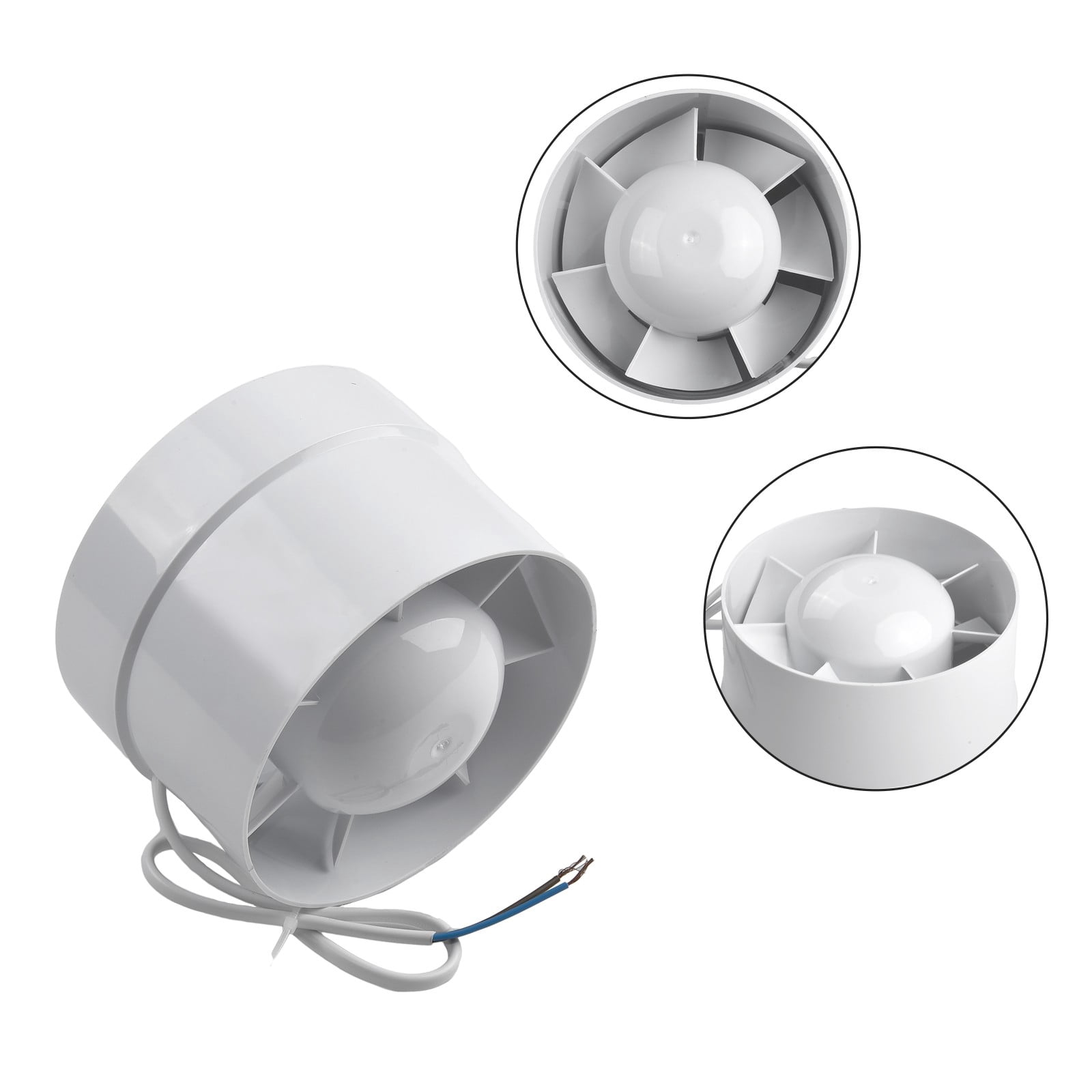 Inline Extractor Fan Extractor Fan High Performance 100 125 150mm In line Extractor Fan for Bathroom and Kitchen