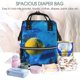thumbnail image 5 of Easygdp Sports Tennis Ball para Bolsa de Bebé de Gran Capacidad con Múltiples Bolsillos, Bolsa de Pañales para Padres, Bolsa de Viaje Organizada y Elegante, 5 of 6