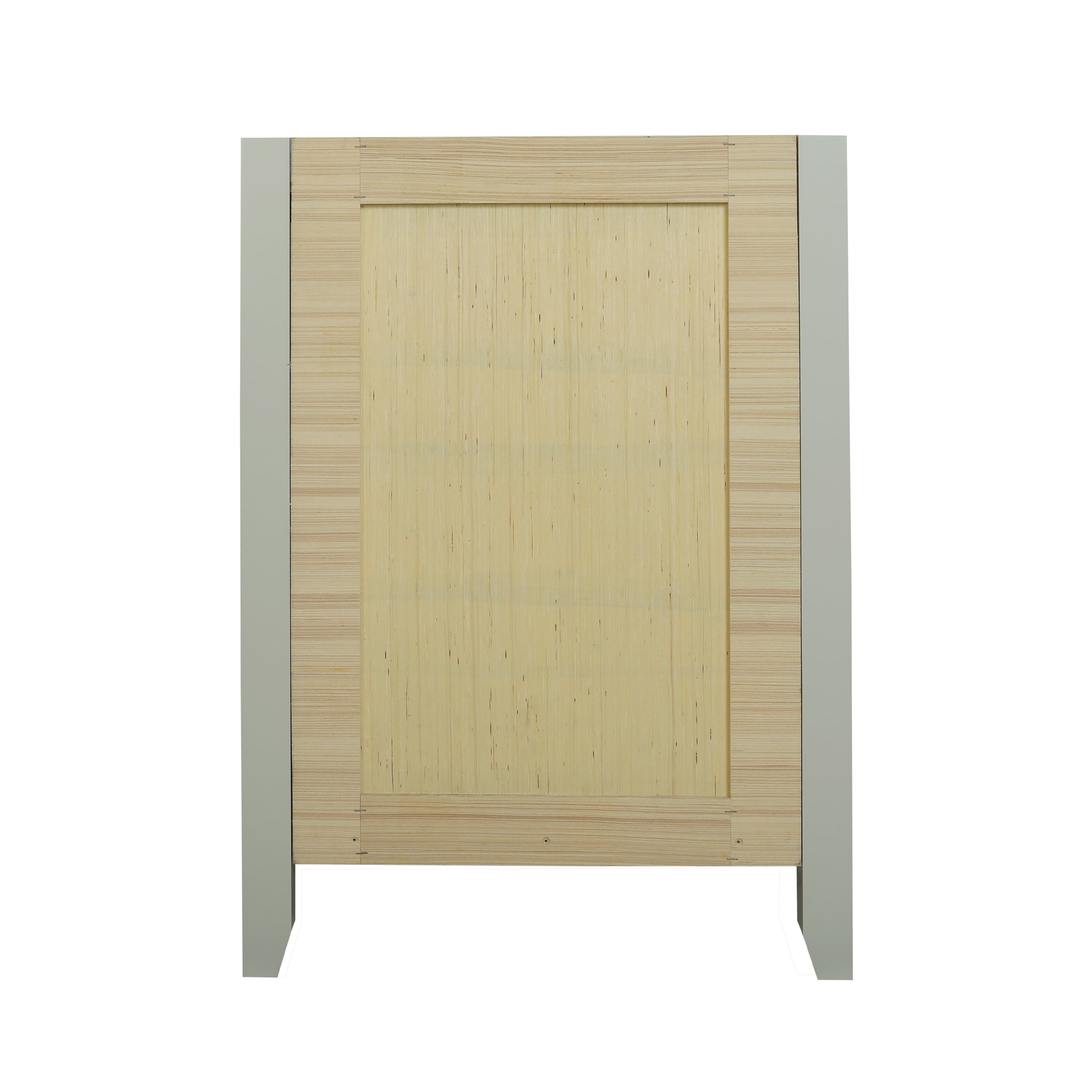Design House Dawson 24 in. L x 18 in. D x 34 in. H Bathroom Vanity, 2 Doors, Sherwin-Williams® On the Rocks, Comfort Height, Fully Assembled 228403-OTR-FA