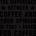 thumbnail image 3 of CafePress - Coffee And Your Opinion Dark T Shirt - Men's Classic Graphic Cotton T-Shirt, 3 of 4